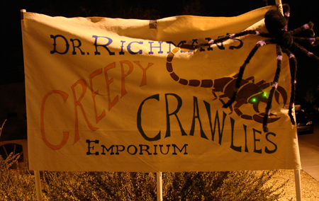 Creepy Crawly Emporium Sign
